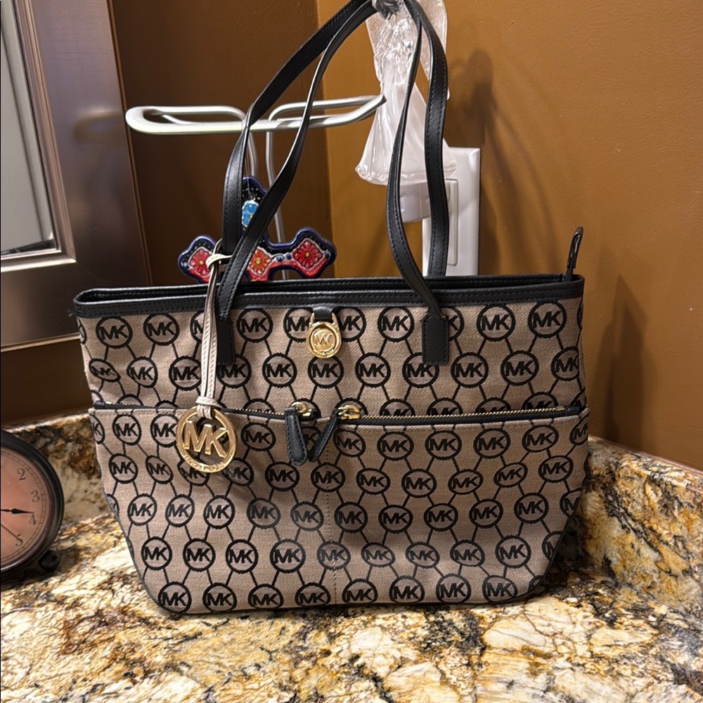 Michael Kors Brown Tote Bag